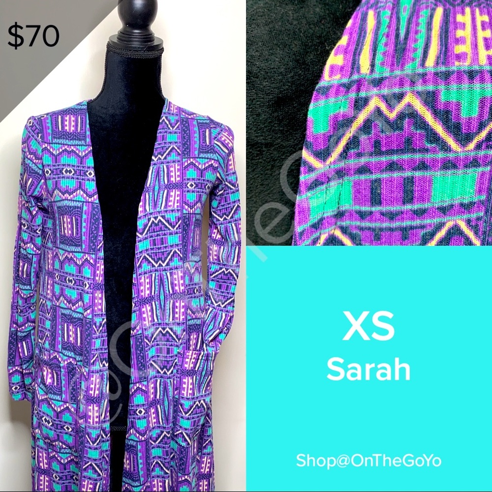 LLR Sarah Cardigan-full length, long sleeve, duster style cardigan